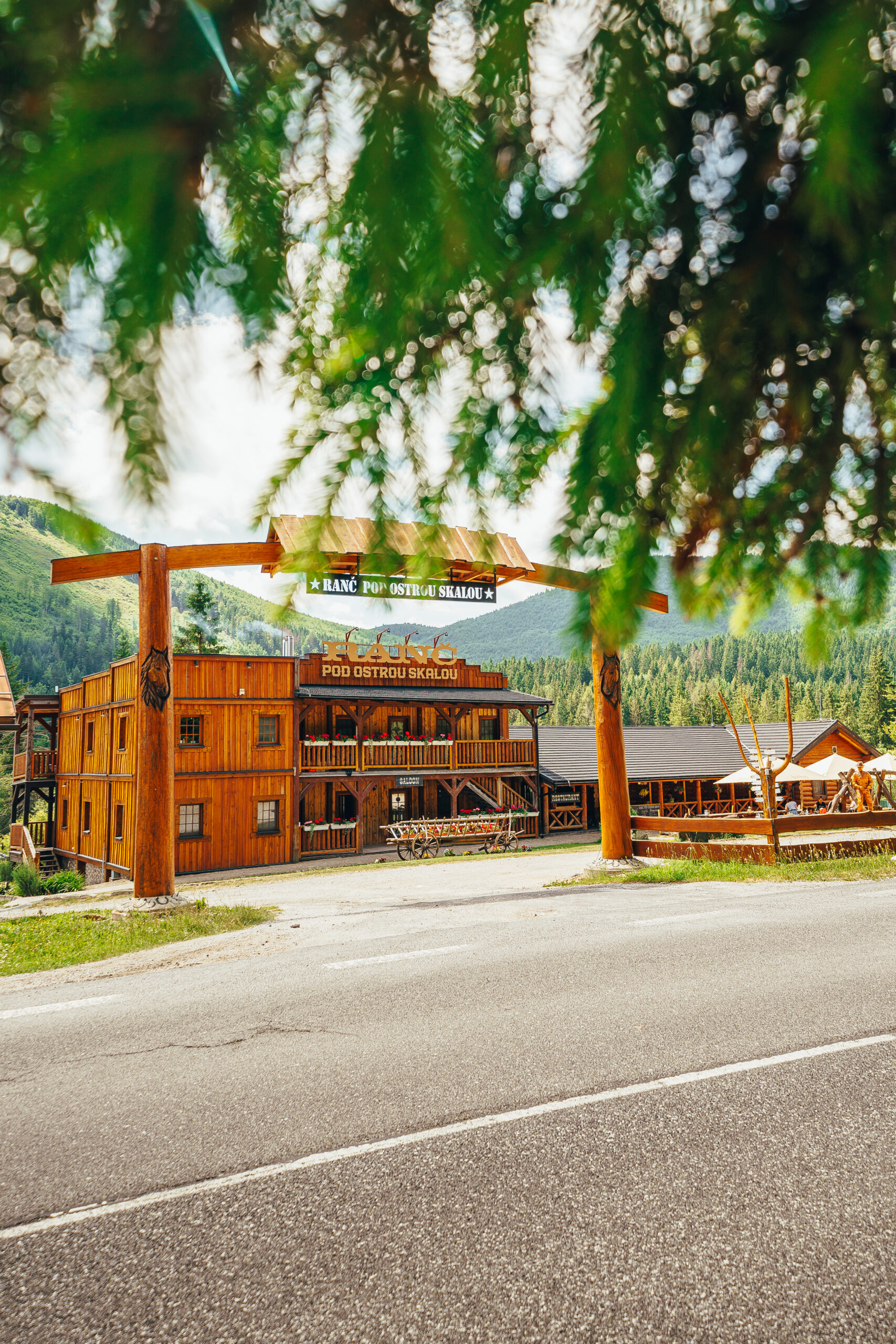 Ranč pod Ostrou Skalou in Stratená, Slovakia